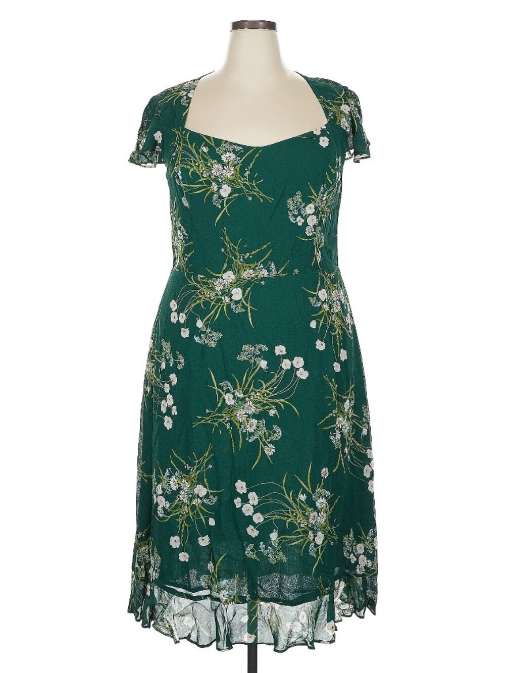 Reformation Rosi Midi Dress in Buena Size 18